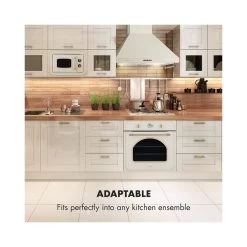 Klarstein Victoria 20 Einbau-Mikrowelle, 20 L, 800 W, Grill: 1000 W, E... -Magasin De Cuisine Électrique 10032592 uk 0003 logo klarstein victoria 20 einbau mikrowelle elfenbein