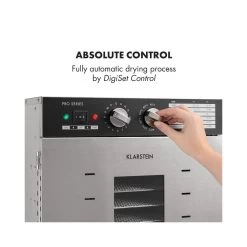 Klarstein Master Jerky 32 Déshydrateur Alimentaire 4500W 40-90 °C - ... -Magasin De Cuisine Électrique 10033213 uk 0003 logo klarstein master jerky 32 doerrautomat silber