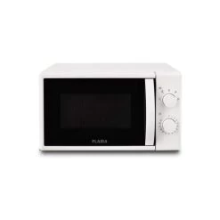 1824FL Four Micro-Onde 20L 700W 220V 44dB Rotatif Métal Verre Blanc