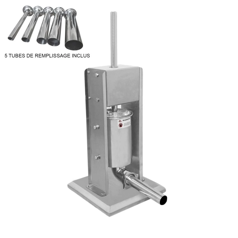 Poussoir à Saucisse 7L Inox 304 Robuste Industriel Commercial Machine... 1 Poussoir à Saucisse 7L Inox 304 Robuste Industriel Commercial Machine...