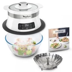 Moulinex Cuiseur Vapeur Steam'up - VJ504010 - Blanc