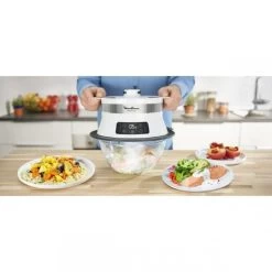 Moulinex Cuiseur Vapeur Steam'up - VJ504010 - Blanc -Magasin De Cuisine Électrique 3045380015722 3 1140x1140