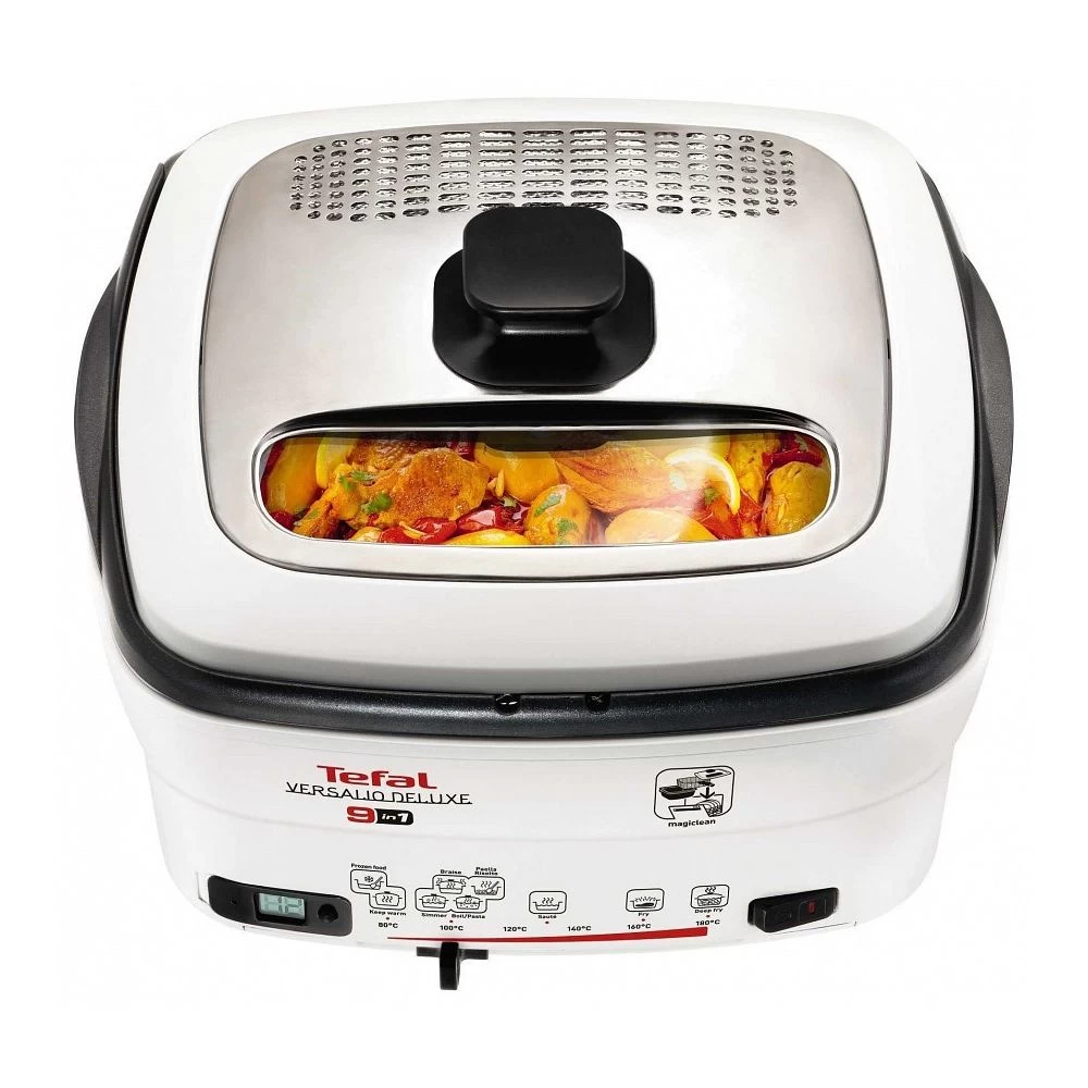 Tefal Friteuse Versalio Deluxe 9 - FR495070 - Blanc 2 Tefal Friteuse Versalio Deluxe 9 - FR495070 - Blanc – Image 2