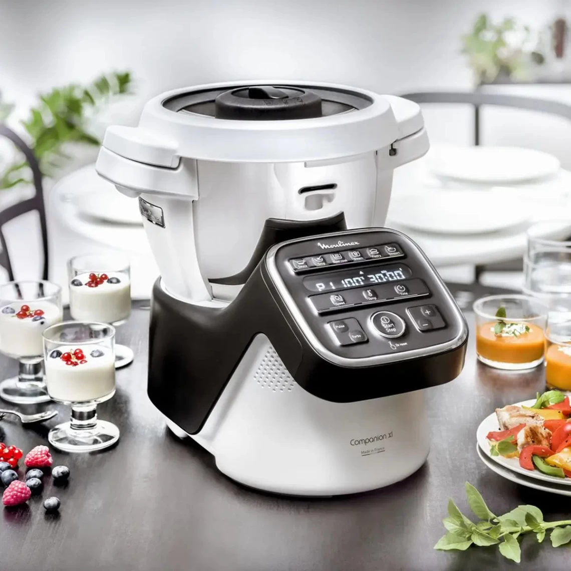 MOULINEX HF80C800 Companion XL Noir Robot Cuiseur Multifonction, Capac... 3 MOULINEX HF80C800 Companion XL Noir Robot Cuiseur Multifonction, Capac... – Image 3