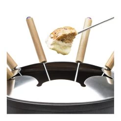 Princess Fondue 800w 8 Fourchettes Bamboo Et Fonte D'alu Noire - 173025-01-001 ... -Magasin De Cuisine Électrique 5bceddf055cf68713016076083