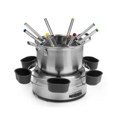 Princess - Kit Appareil à Fondue 8 Fourchettes Inox - 172680-01-001