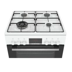 Cuisinière Mixte A 66l 4 Feux Blanc - Hxr39ih20 - BOSCH -Magasin De Cuisine Électrique 5bfe95cea7261hxr39ih205