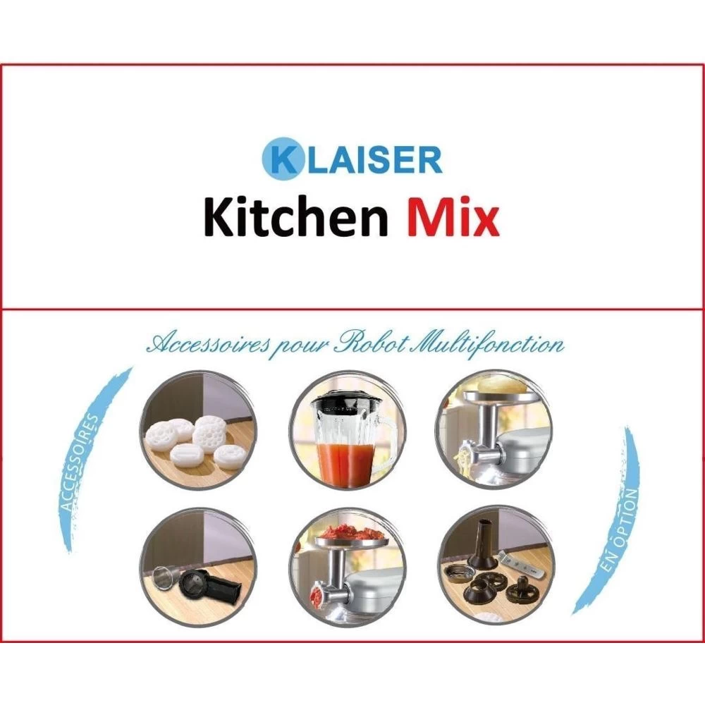 KLAISER Kit Accessoires Complet Pour Robot Multifonctions KLAISER KM18... 2 KLAISER Kit Accessoires Complet Pour Robot Multifonctions KLAISER KM18... – Image 2