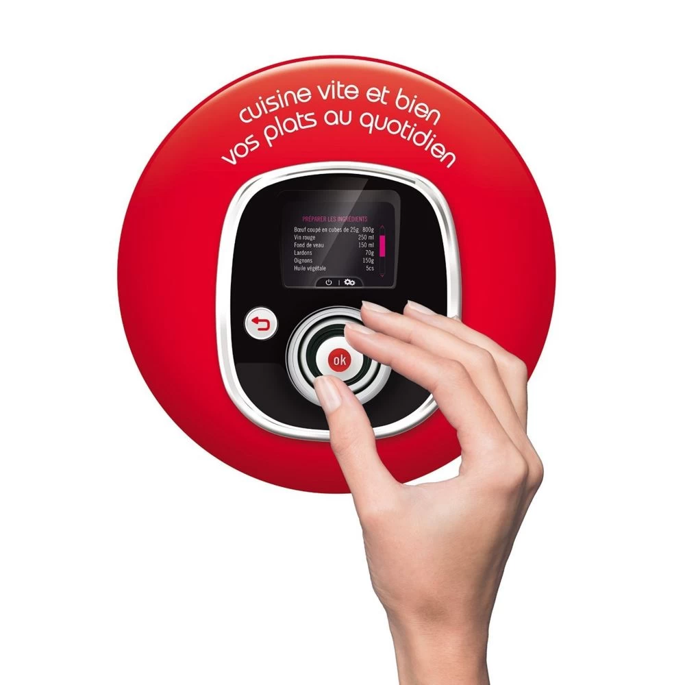 Moulinex Cookeo CE704110 - 100 Recettes - Blanc 3 Moulinex Cookeo CE704110 - 100 Recettes - Blanc – Image 3