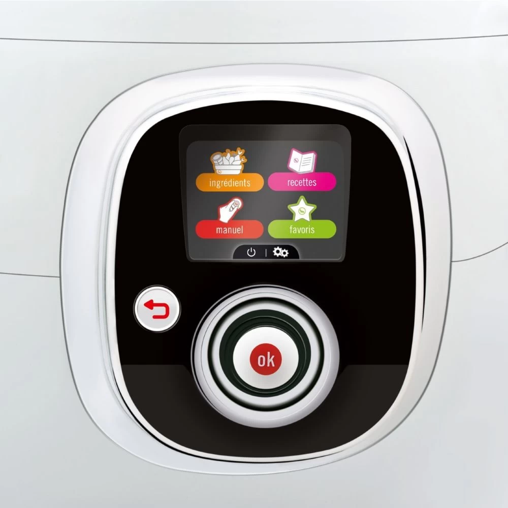Moulinex Cookeo CE704110 - 100 Recettes - Blanc 4 Moulinex Cookeo CE704110 - 100 Recettes - Blanc – Image 4
