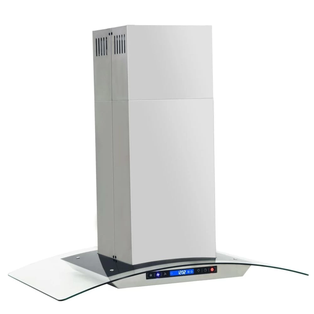 VidaXL Hotte îlot Avec écran Tactile LCD Et Capteur 90 Cm 756 M³/h ... 3 VidaXL Hotte îlot Avec écran Tactile LCD Et Capteur 90 Cm 756 M³/h ... – Image 3