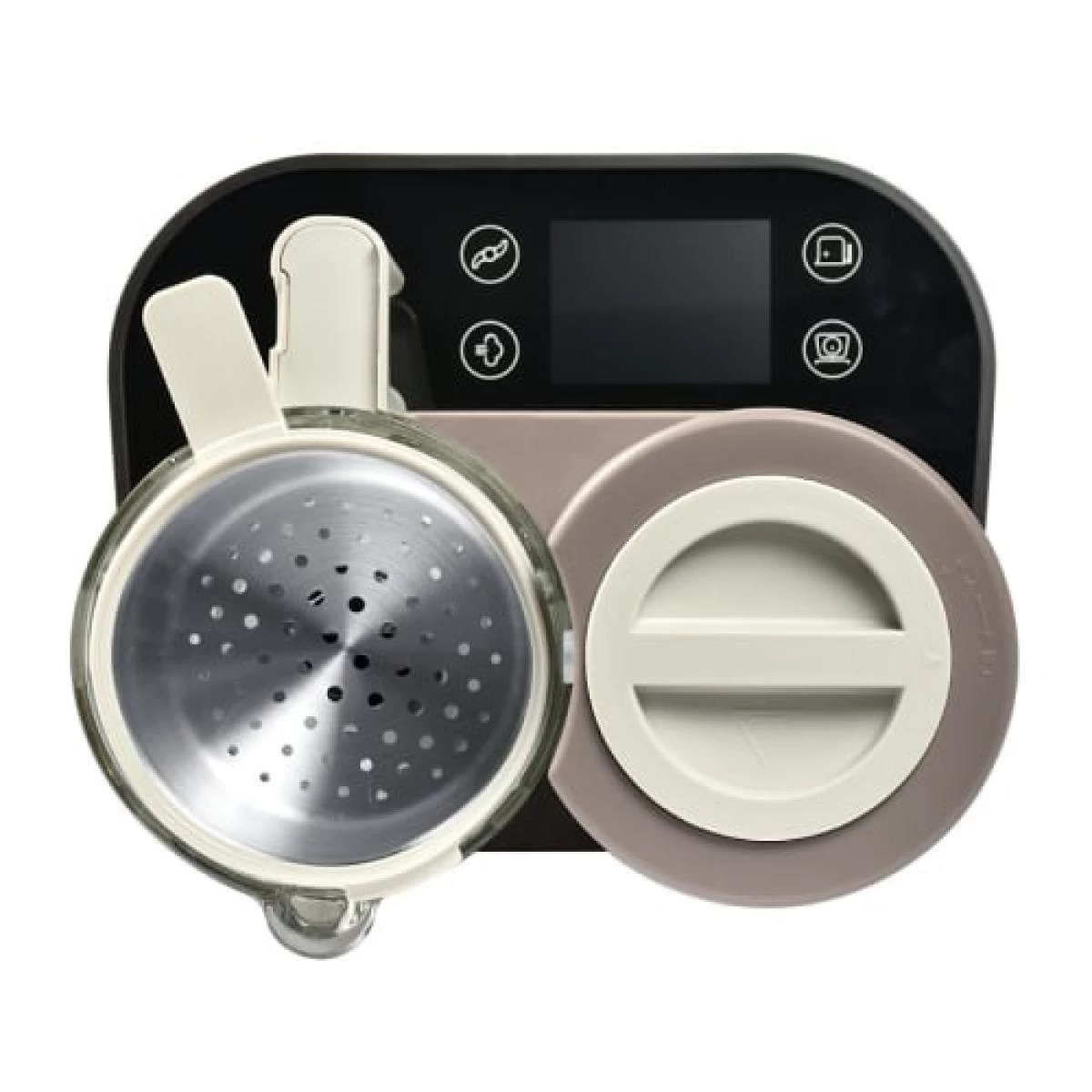 Beaba 912860 Robot Cuiseur 2.2L Verre Plastique Auto Nettoyage Gris 2 Beaba 912860 Robot Cuiseur 2.2L Verre Plastique Auto Nettoyage Gris – Image 2