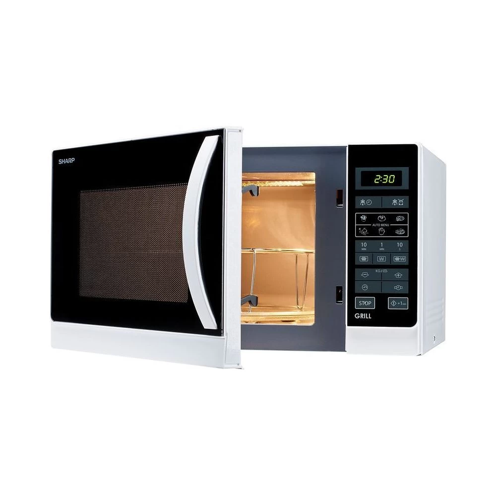 Sharp Four Micro Ondes Grill Blanc R742WW 3 Sharp Four Micro Ondes Grill Blanc R742WW – Image 3