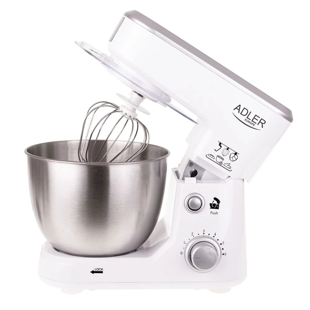 Adler Robot Pâtissier Boulangerie Cuisine Ménager Multifonction Bol 4L 100... 3 Adler Robot Pâtissier Boulangerie Cuisine Ménager Multifonction Bol 4L 100... – Image 3