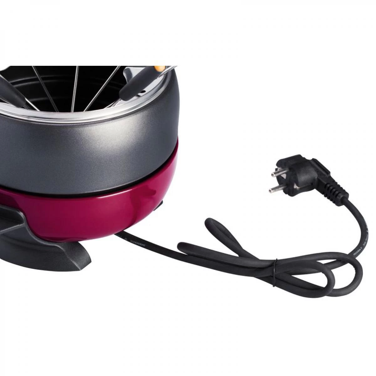 Appareil à Fondue AYA FO-06-VIN 8 Personnes Rouge 4 Appareil à Fondue AYA FO-06-VIN 8 Personnes Rouge – Image 4