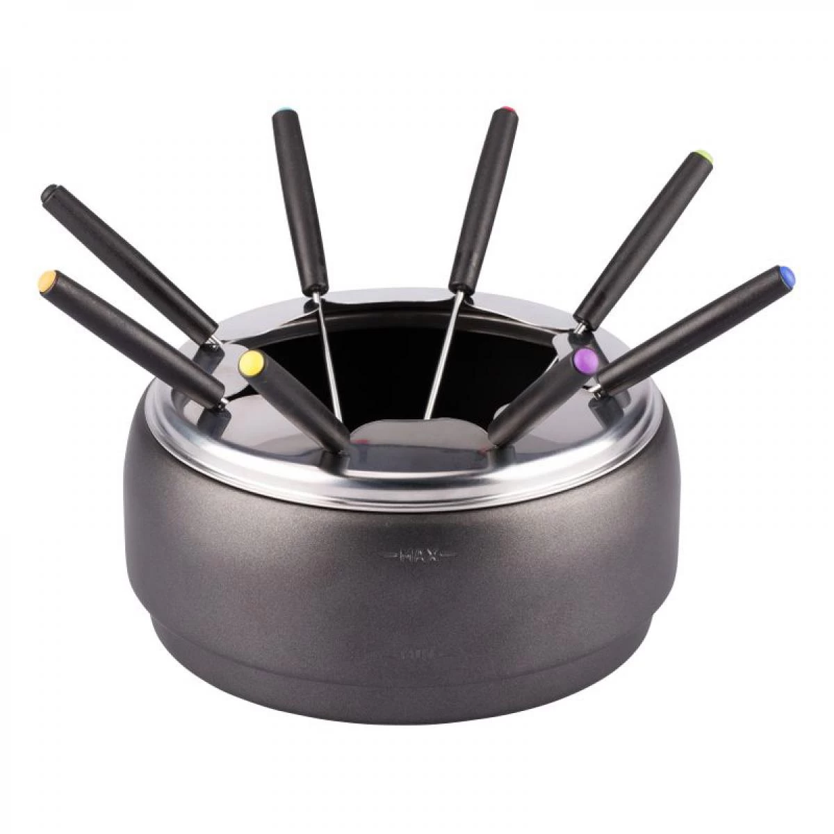 Appareil à Fondue AYA FO-06-VIN 8 Personnes Rouge 5 Appareil à Fondue AYA FO-06-VIN 8 Personnes Rouge – Image 5