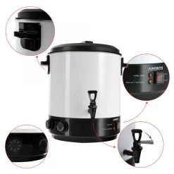 AREBOS Stérilisateur Et Distributeur De Boissons Chaudes Autocuiseur ... -Magasin De Cuisine Électrique arebos sterilisateur et distributeur de boissons chaudes autocuiseur 28 l 1800 w 9997946 25735646 1140x1140