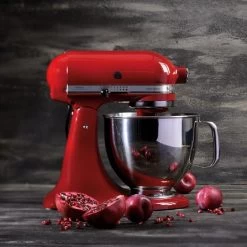 KitchenAid Artisan Robot Pâtissier 4.8 Litres 5KSM125 - Rouge Empire + Livre De ... 11 KitchenAid Artisan Robot Pâtissier 4.8 Litres 5KSM125 - Rouge Empire + Livre De ... -Magasin De Cuisine Électrique artisan robot patissier 4 8 litres rouge empire 5 1140x1140 1