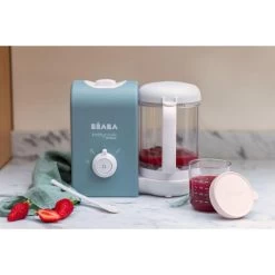 Babycook Express 4-en-1 éco Conçu Bleu Baltique - Beaba -Magasin De Cuisine Électrique babycook express 4 en 1 eco concu bleu baltique beaba 13798618 38151868 1140x1140