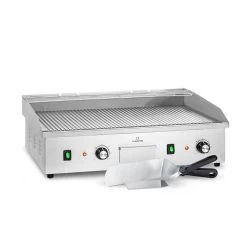 Barbecue électrique - Klarstein Grillmeile 4400 - 2x2200W Plaque - Su...
