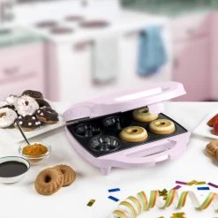 Bestron Appareil à Gâteaux AGHM200P 900 W Rose