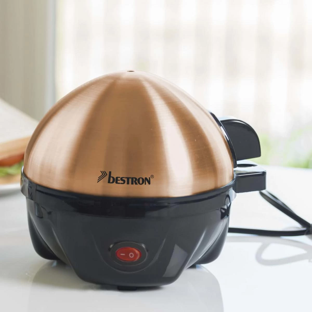 Bestron Cuiseur à œufs AEC1000CO 350 W Cuivre 3 Bestron Cuiseur à œufs AEC1000CO 350 W Cuivre – Image 3