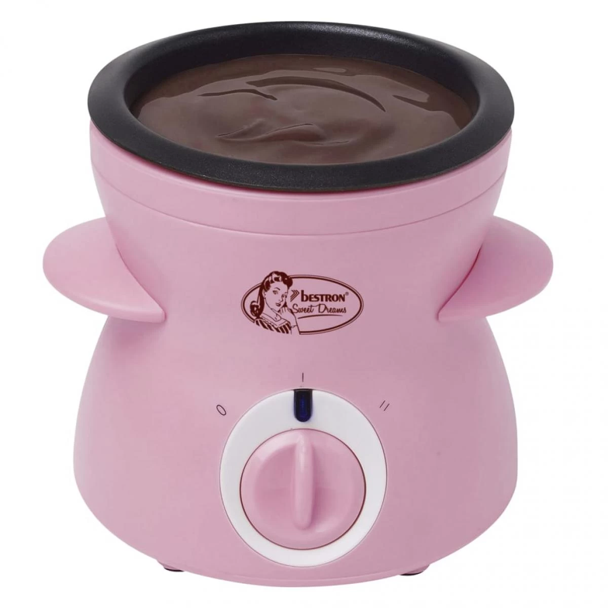 Bestron Fondue Au Chocolat Compact DCM043P 25 W Rose 2 Bestron Fondue Au Chocolat Compact DCM043P 25 W Rose – Image 2