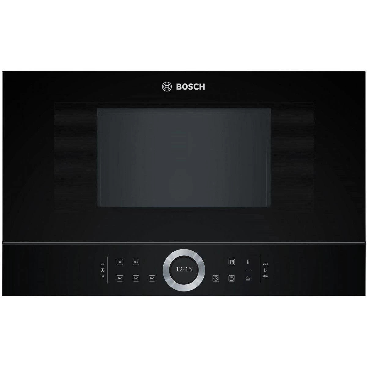 Micro-ondes Encastrable 21l 900w Noir - Bfl634gb1 - BOSCH 1 Micro-ondes Encastrable 21l 900w Noir - Bfl634gb1 - BOSCH