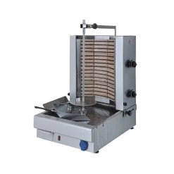 Broche Kebab Electrique - 2 Zones De Chauffe - 35 Kg - Virtus -