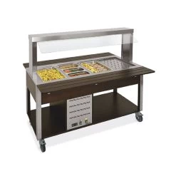 Buffet Chaud - Bain-Maire 4 X GN 1/1 - Virtus -