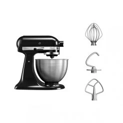 KitchenAid Classic 5K45SSEOB Robot Pâtissier - Noir -Magasin De Cuisine Électrique classic 5k45sseob robot patissier noir3 1140x1140