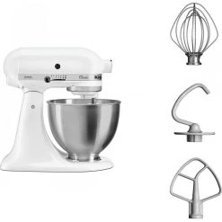 KitchenAid Classic Robot Pâtissier 4.3 Litres - Blanc Mat 10 KitchenAid Classic Robot Pâtissier 4.3 Litres - Blanc Mat -Magasin De Cuisine Électrique classic robot patissier 4 3 litres blanc mat 4 1140x1140