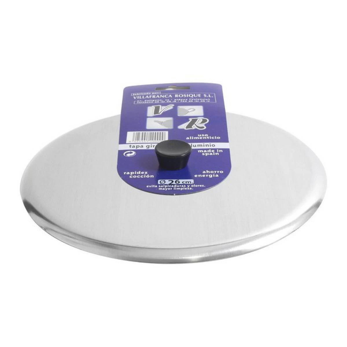 Couvercle Pour Marmite Faite En Aluminium Dimensions - Ø 30 Cm 1 Couvercle Pour Marmite Faite En Aluminium Dimensions - Ø 30 Cm