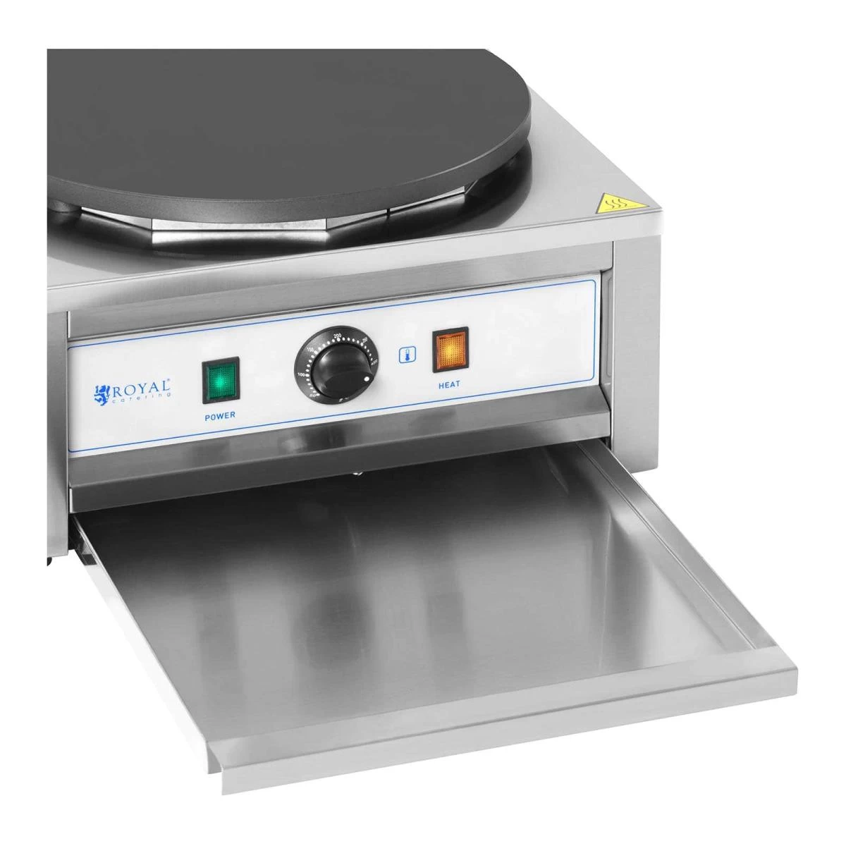 Crêpière électrique 400 Mm 3 000 Watts Professionnelle Acier Inoxyd... 4 Crêpière électrique 400 Mm 3 000 Watts Professionnelle Acier Inoxyd... – Image 4