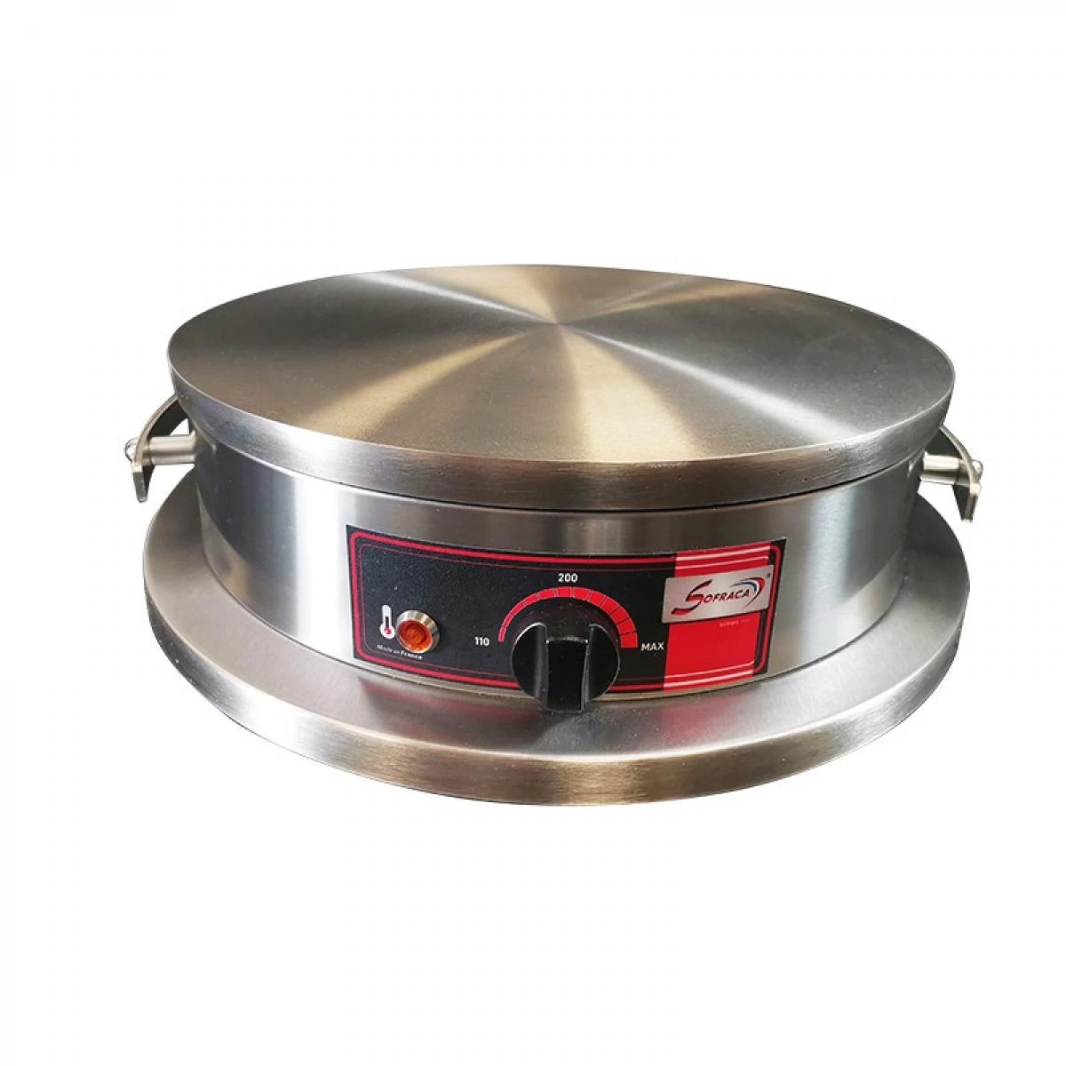 Crêpière Electrique Professionnelle à Usage Intensif - Ø 400 Mm - ... 1 Crêpière Electrique Professionnelle à Usage Intensif - Ø 400 Mm - ...