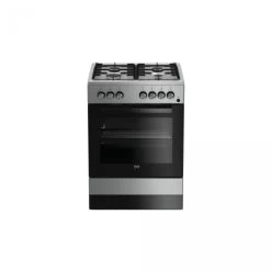 Beko CSE 62110 DX Cuisinière 65L 2900W Gaz Lumière Intérieure Noir