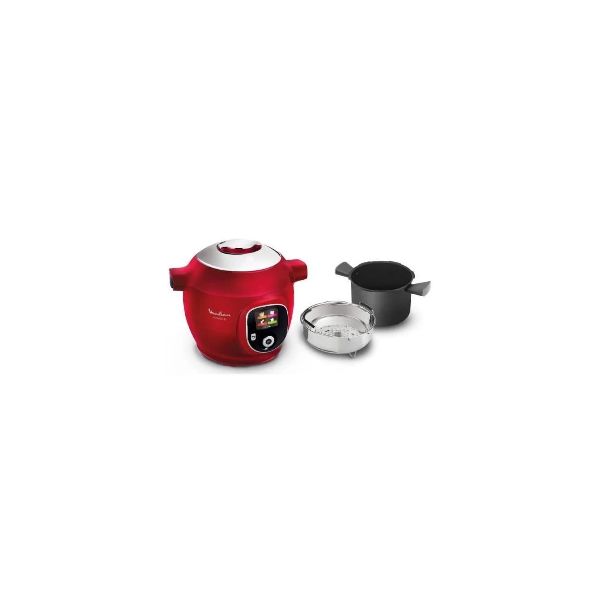 Multicuiseur Intelligent 6l 1600w Rouge - Ce85b510 - MOULINEX 2 Multicuiseur Intelligent 6l 1600w Rouge - Ce85b510 - MOULINEX – Image 2