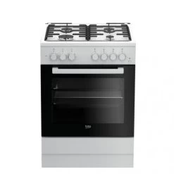 Cuisinière à Gaz BEKO FSE62110DW 60 Cm 66 L Blanc (4 Feux à Gaz)