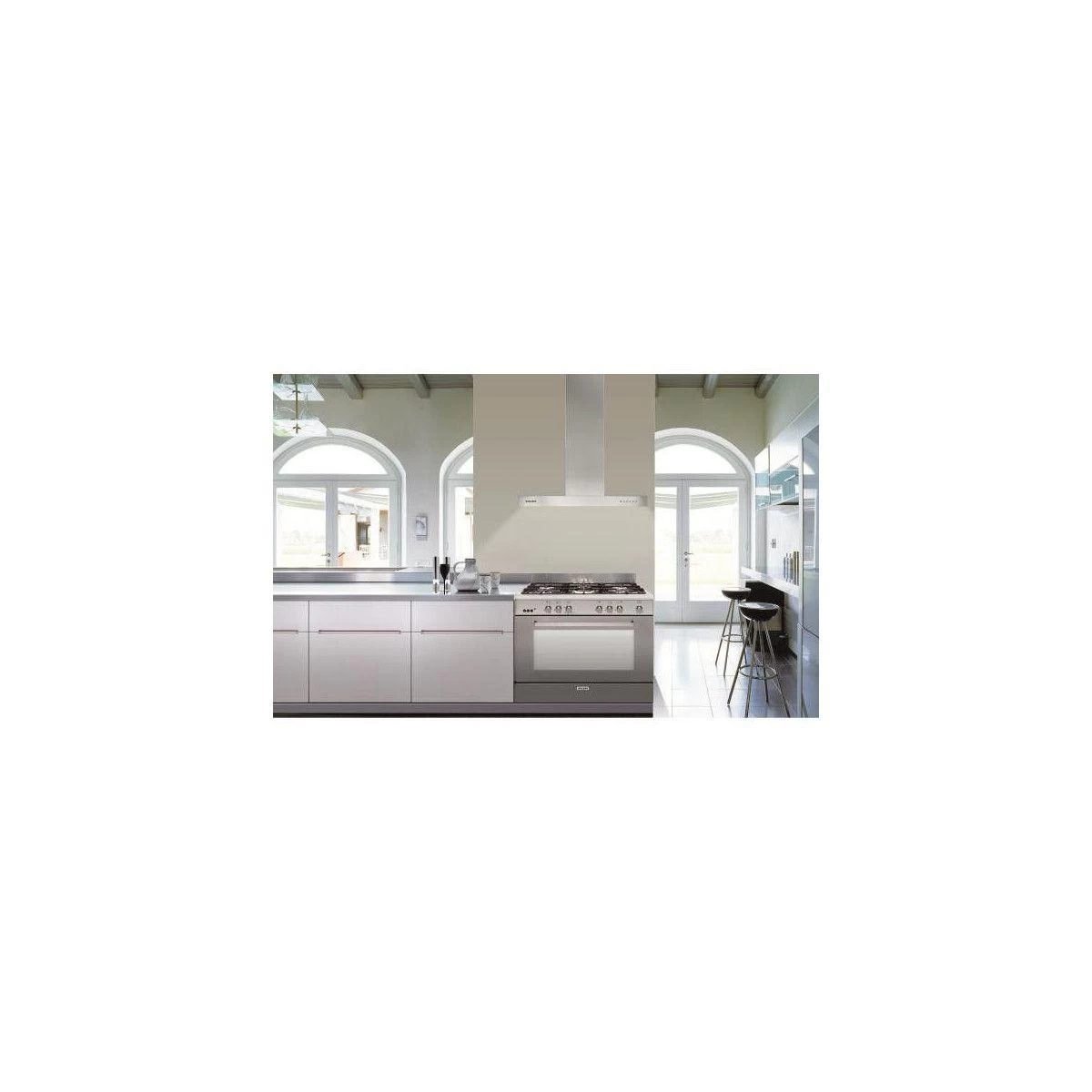 Piano De Cuisson Gaz 109l 5 Feux Inox - Ge960cmix2 - GLEM 3 Piano De Cuisson Gaz 109l 5 Feux Inox - Ge960cmix2 - GLEM – Image 3