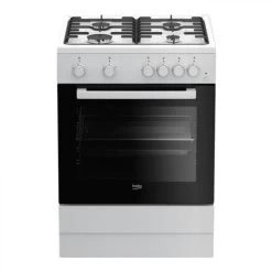 Cuisinière Gaz BEKO FSG62110DWCS 60cm Blanc