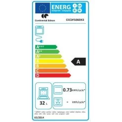 Cuisinière Gaz CONTINENTAL EDISON CEDF5060IX3 - 4 Feux - Inox - L50 ... -Magasin De Cuisine Électrique cuisiniere gaz continental edison cedf5060ix3 4 feux inox l50 xp60 x h90 cm 14069684 39072188 1140x1140