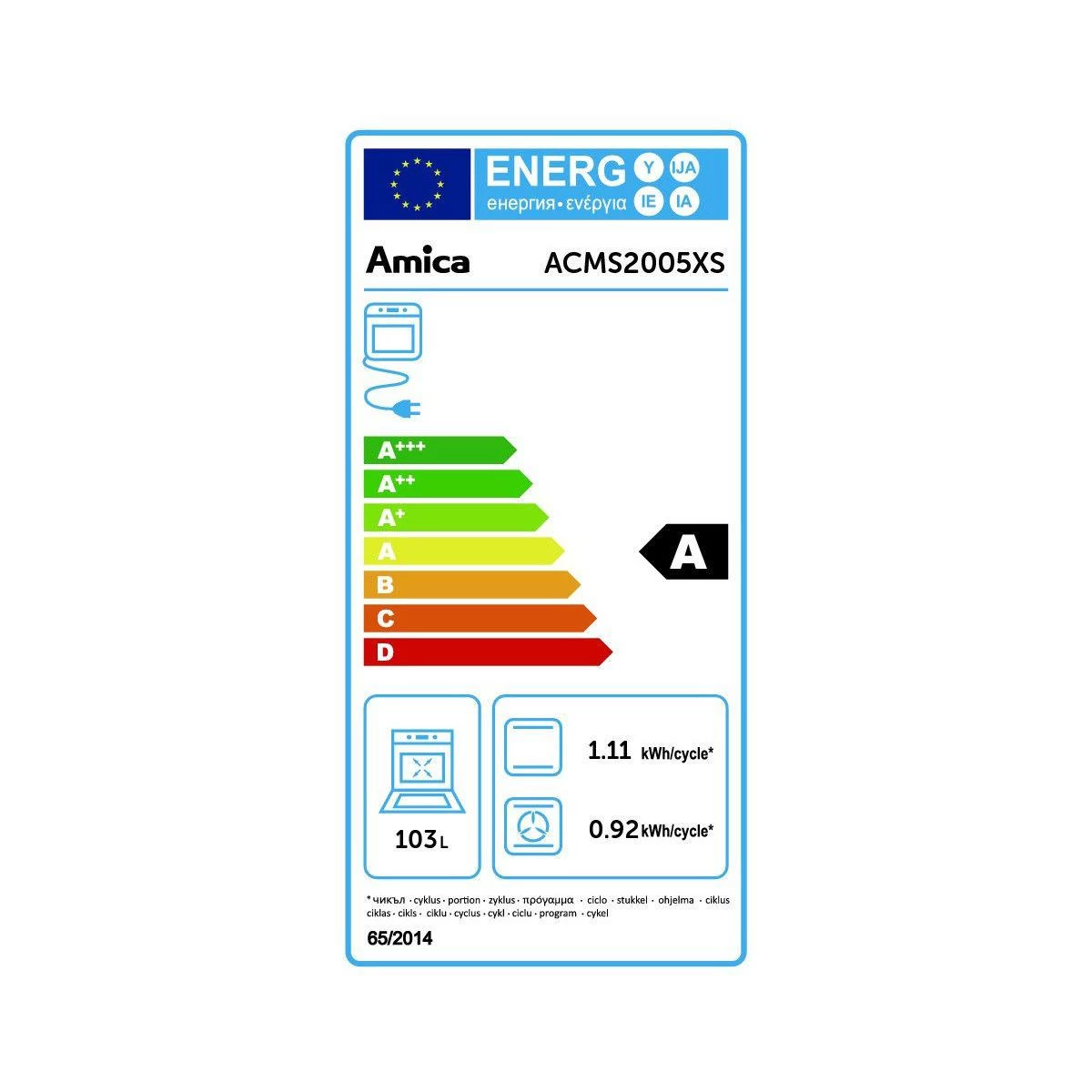 Piano De Cuisson Gaz 103l 5 Feux Inox - Acms2005xs - AMICA 5 Piano De Cuisson Gaz 103l 5 Feux Inox - Acms2005xs - AMICA – Image 5