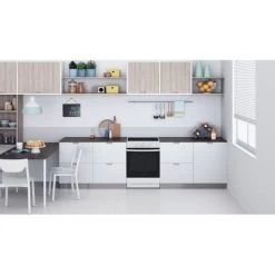 INDESIT Cuisiniere Induction IS67IQ5PCW -Magasin De Cuisine Électrique cuisiniere induction is67iq5pcw 13906060 38561616 1140x1140