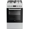 Cuisinière Mixte BEKO FSE53321DWCS 4 Foyers Blanc
