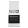 Cuisiniere Mixte CONTINENTAL EDISON CECM60FCW - 3 Feux Gaz + 1 électr...