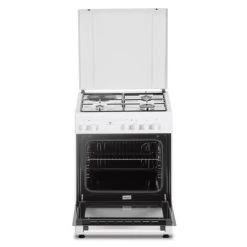 Cuisiniere Mixte CONTINENTAL EDISON CECM60FCW - 3 Feux Gaz + 1 électr... -Magasin De Cuisine Électrique cuisiniere mixte continental edison cecm60fcw 3 feux gaz 1 electrique l598 x p61 xh83 cm blanc 13789976 38127354 1140x1140