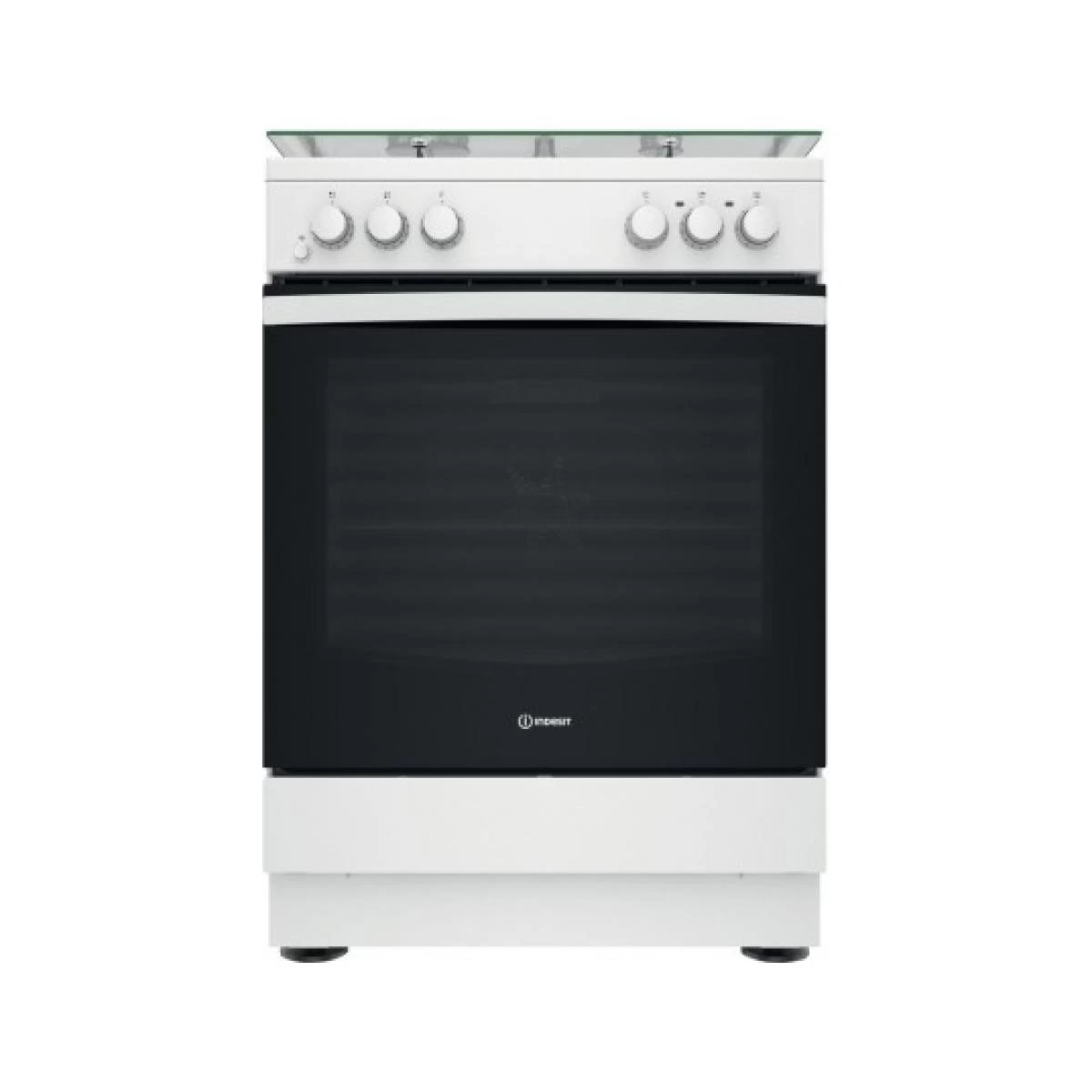 INDESIT Cuisiniere Mixte IS67M5KCW/FR 1 INDESIT Cuisiniere Mixte IS67M5KCW/FR