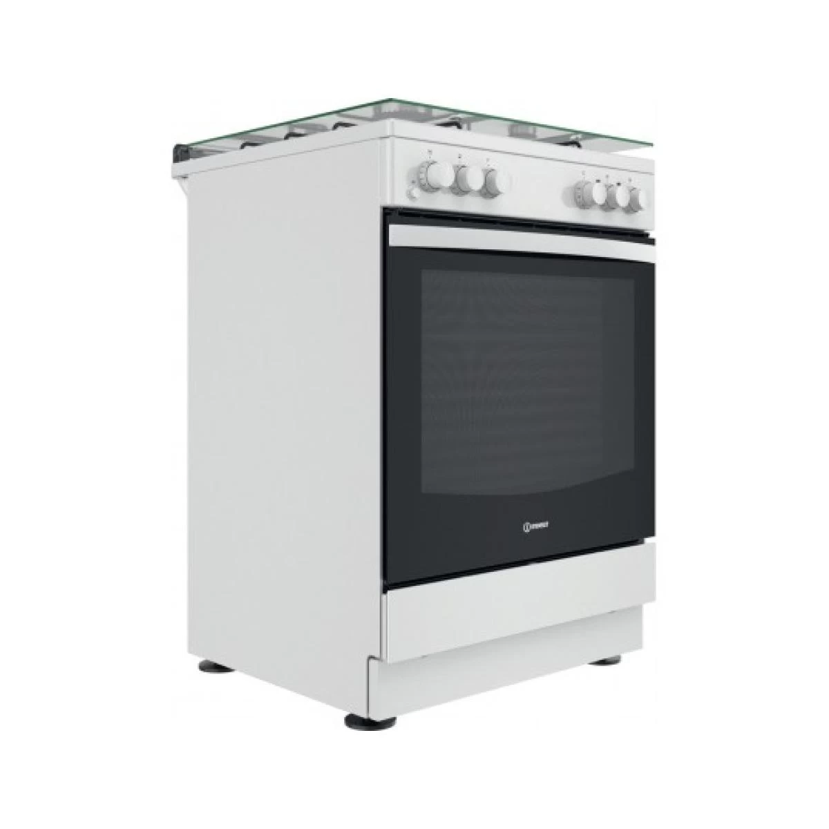 INDESIT Cuisiniere Mixte IS67M5KCW/FR 2 INDESIT Cuisiniere Mixte IS67M5KCW/FR – Image 2