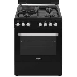 Cuisinière Mixte A 60l 4 Feux Noir - Rme660cmb/e - ROSIERES