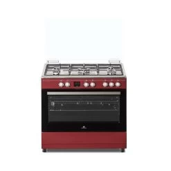 Cuisiniere Piano Gaz CONTINENTAL EDISON CECP9060BODX - 5 Feux - L89,9 ...